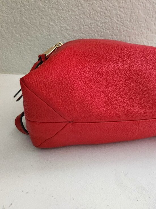 New Michael Kors Red Leather Backpack main image 2